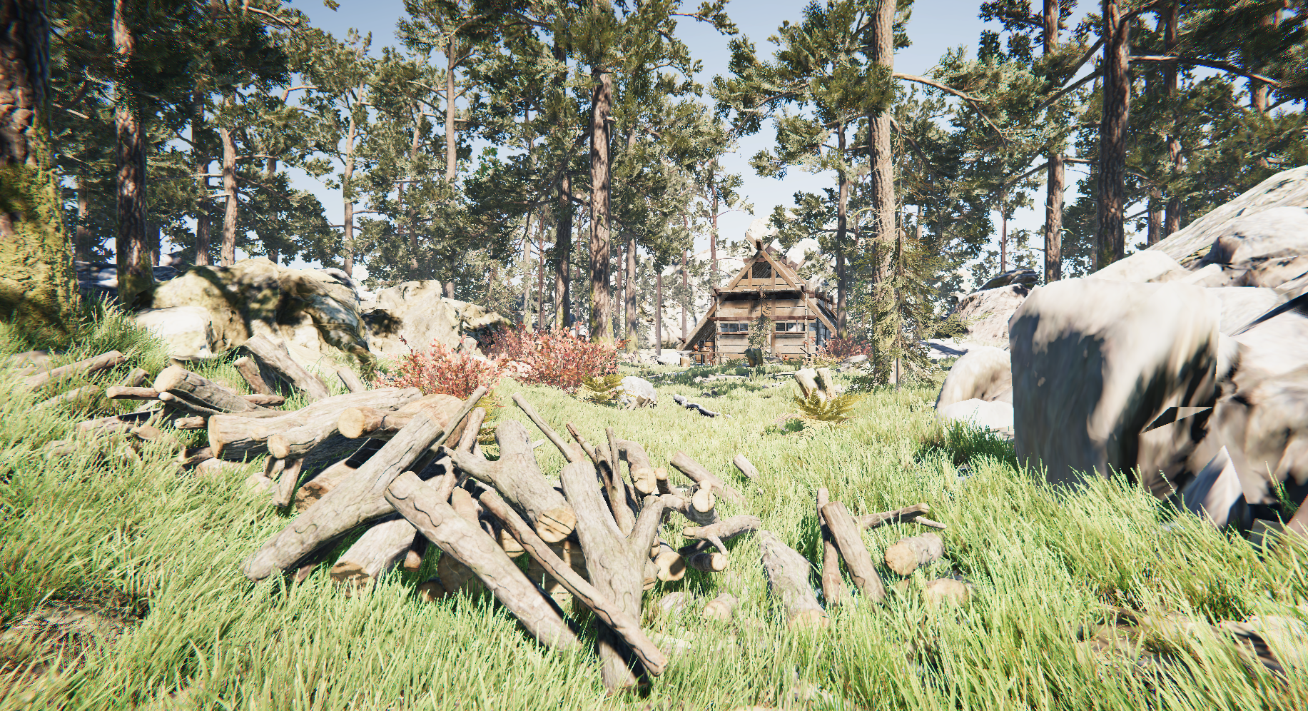 PBR and Unity HDRP realistic game environment practice 2